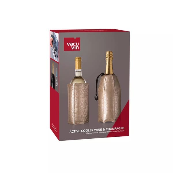 Vacu Vin Active Coolers Wine & Champagne Platinum (2 pcs)